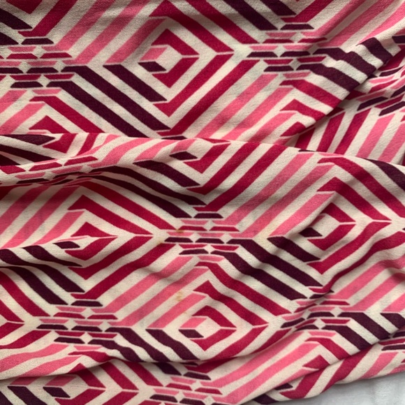 Pink, Patterned Halter Tank - Picture 6 of 7